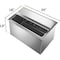 Amgood 18 in. x 24 in. Stainless Steel Drop-in Ice Bin AMG - ICE BIN XDIIB-182410 - alternate 3